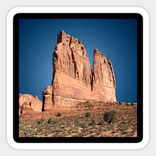 The Organ, Arches National Park, Utah Sticker